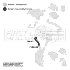 FIRST LINE fth1437 -  Трубка нагнетаемого воздуха